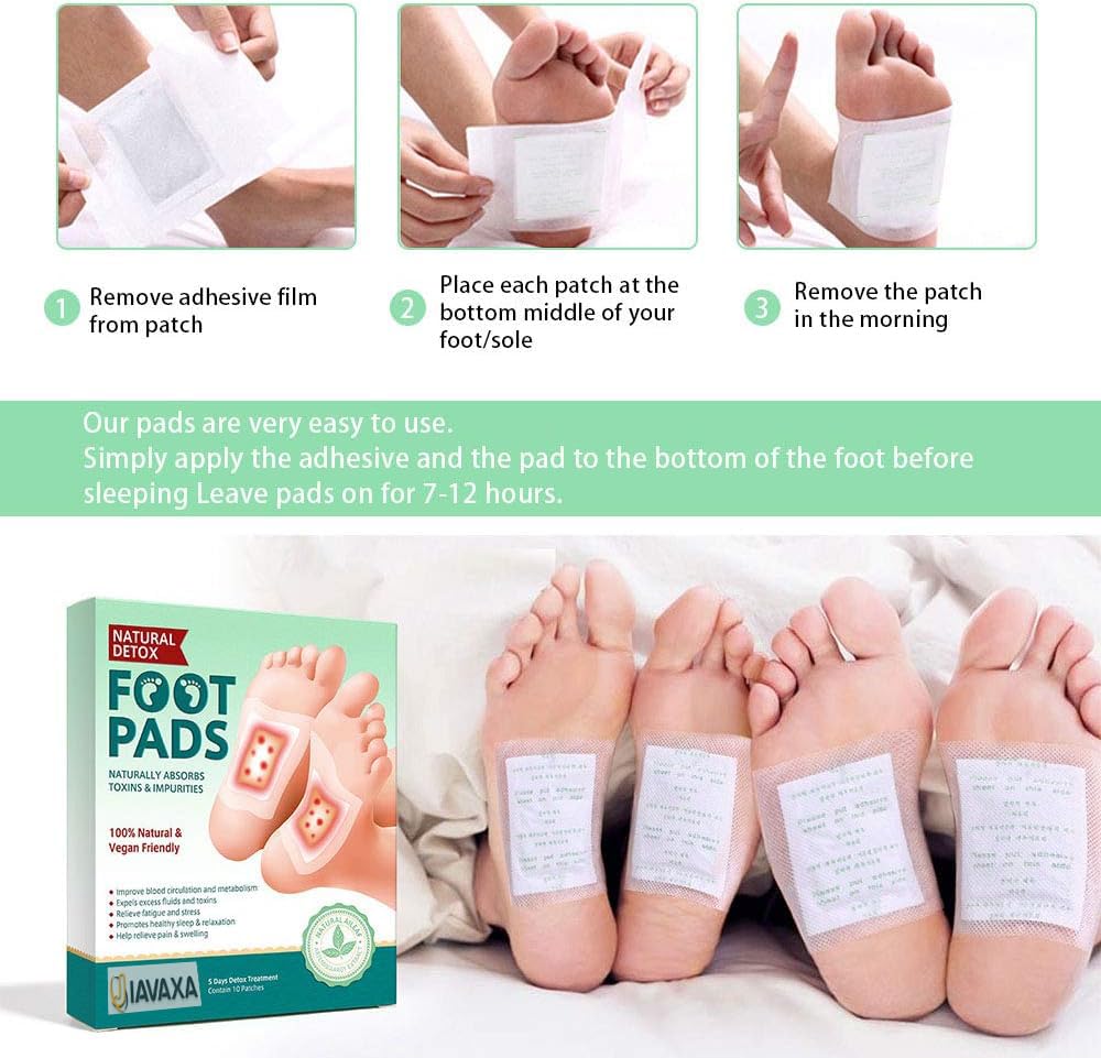 Premium Detox Foot Patches (Pack of 10)